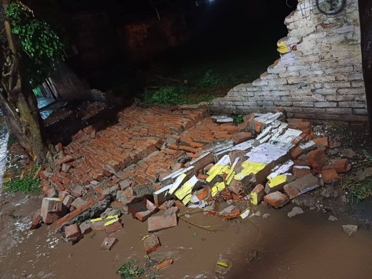 ¡Tremenda tormenta en Tartagal! Con más de 40 evacuados, dan asistencia a damnificados