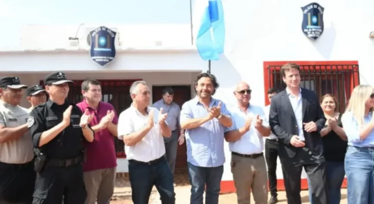 Sáenz refuerza la lucha contra el narcotráfico con una nueva unidad en el departamento Anta