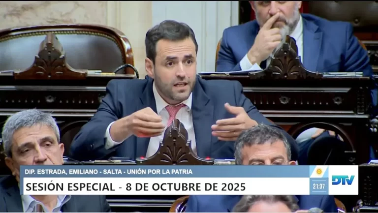 Emiliano Estrada apuntado en el Congreso: el miércoles definirán el pedido de desafuero