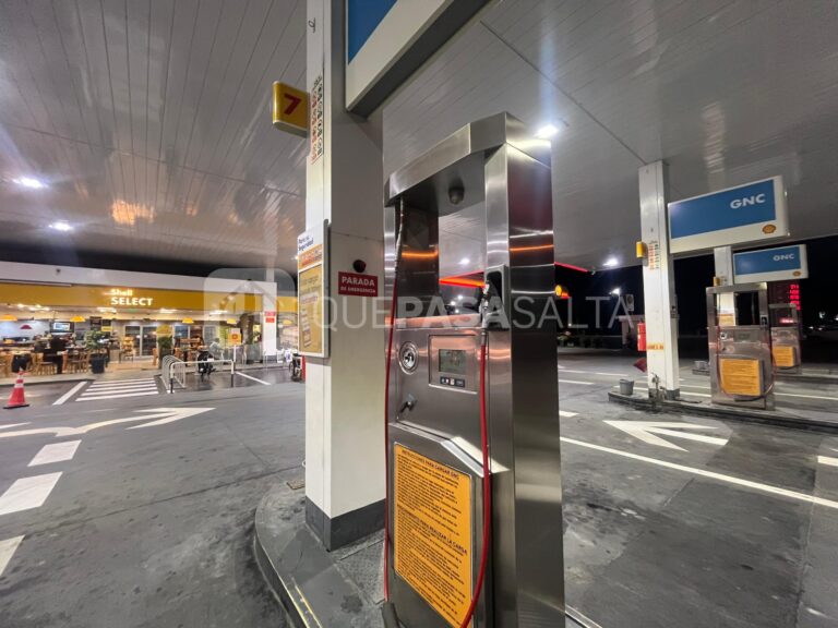 Estaciones de servicio en alerta por posibles cortes de GNC en Salta