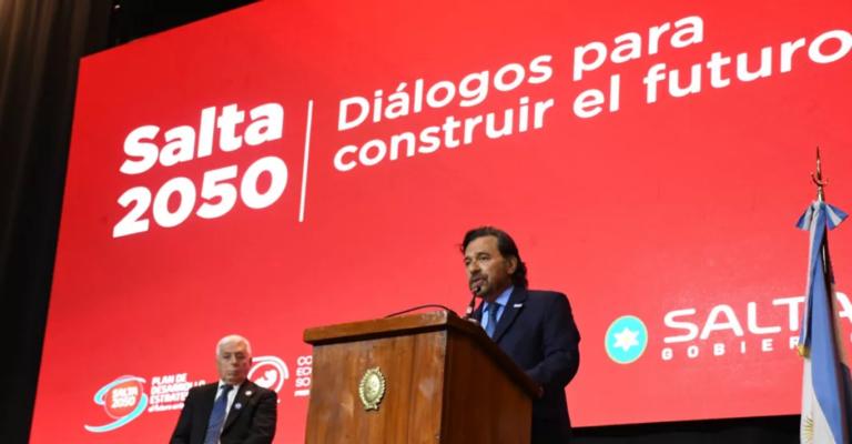 Sáenz lanzó el Plan Salta 2050 y augura una provincia «integrada, previsible y líder»
