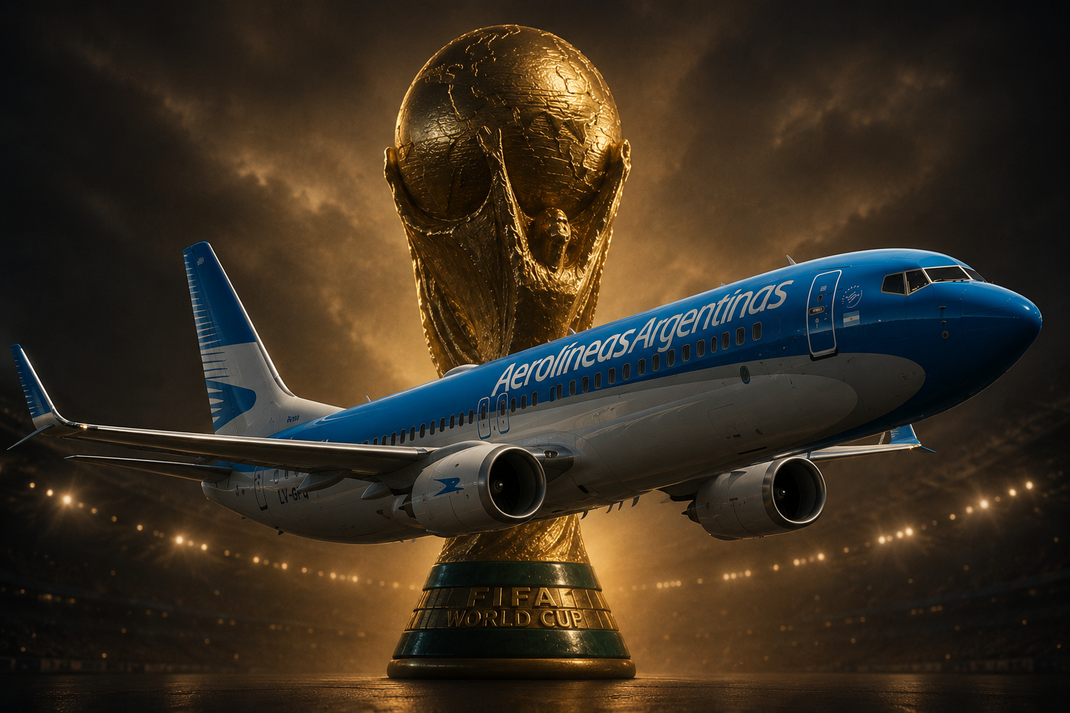 Sin vuelos al Mundial desde el interior: Aerolíneas canceló las rutas por baja demanda y el aumento de combustibles
