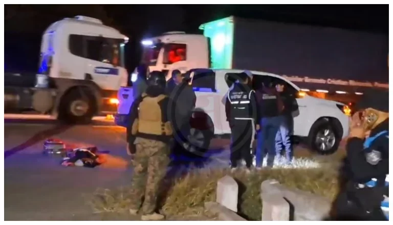 Armas en Ruta 9/34: demoraron a 11 personas por un posible enfrentamiento sindical