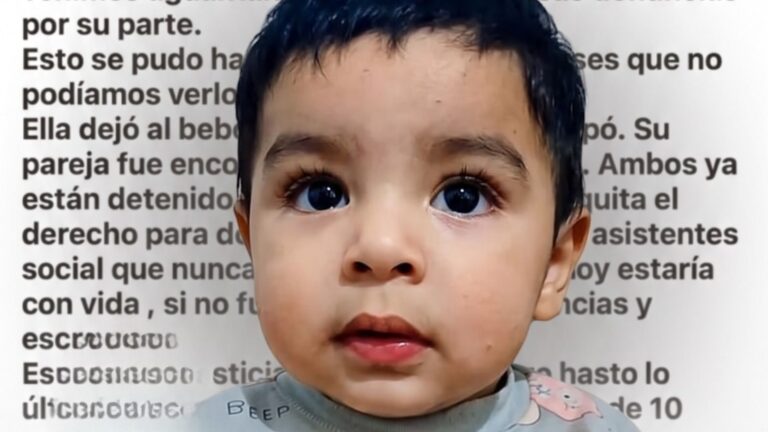 Asesinaron a un nene de dos años: está detenida la madre y el padrastro
