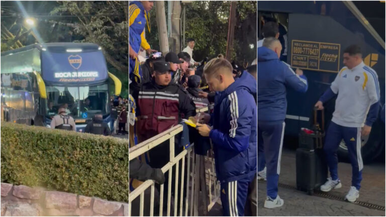 Boca ya está en Salta