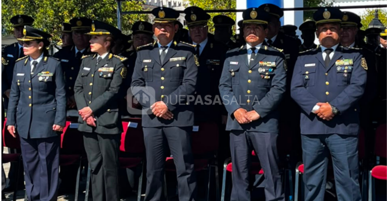 Cambios en la Policía de Salta: Walter Toledo asumió como nuevo jefe de la fuerza