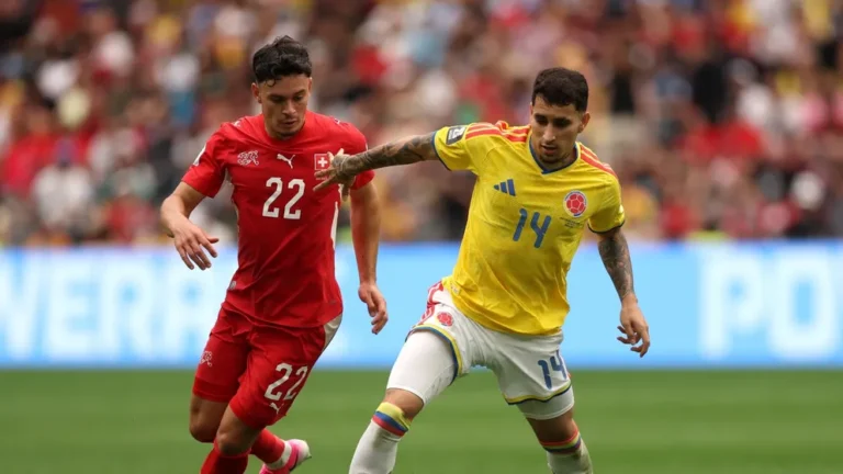 Suiza eliminó a Colombia en octavos de final y será rival de Argentina