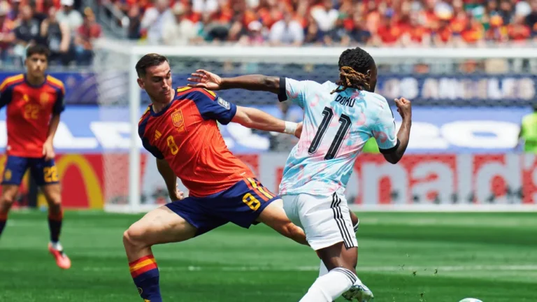 España le ganó a Bélgica 2 a 1 y jugara la semifinal contra Francia