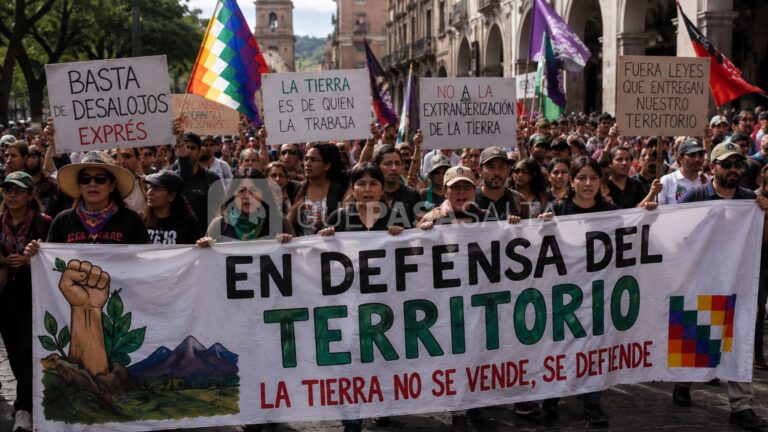 Organizaciones marchan hoy en Plaza 9 de Julio «en defensa del territorio»