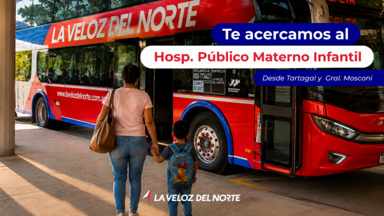 La Veloz del Norte ya llega al Aeropuerto y al Materno Infantil