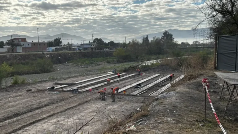 Comenzó la construcción de las bases del nuevo puente de Santa Lucía