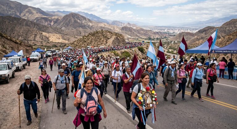 ¿Por qué miles de personas caminan hasta Salta cada septiembre? La historia detrás del Milagro