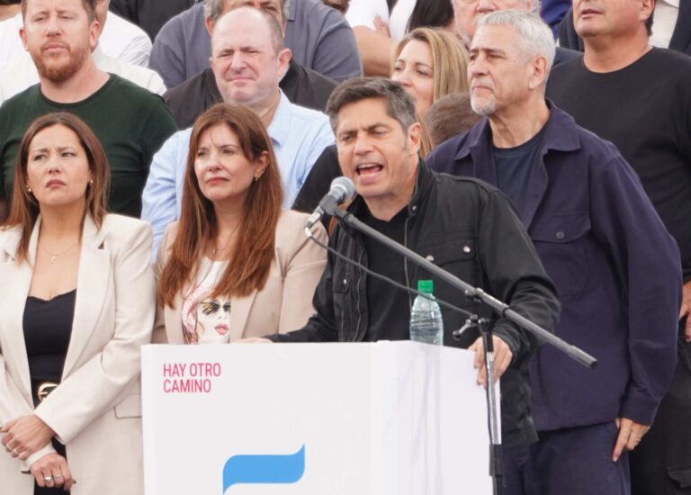 Kicillof se lanzó como candidato a presidente