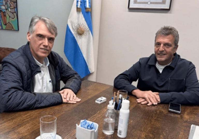 Pablo Kosiner se reunió con Sergio Massa para construir una alternativa al Gobierno nacional