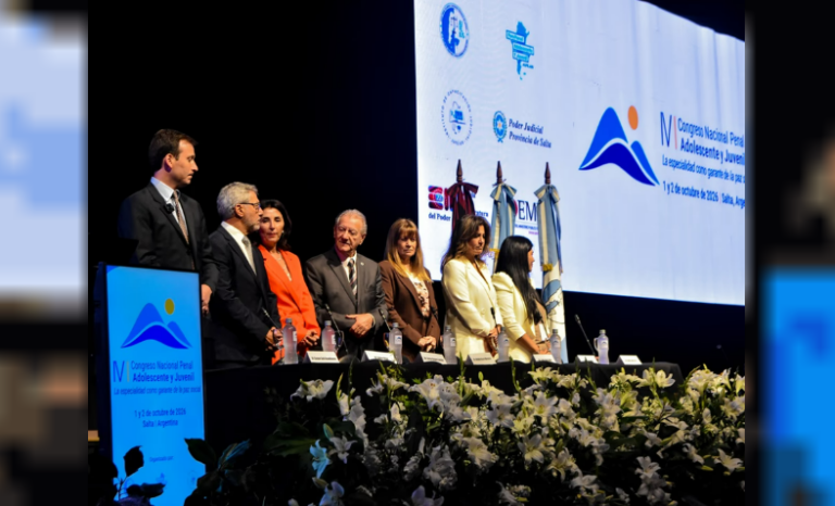 Con récord de participantes, inauguraron en Salta el Congreso Nacional Penal Adolescente y Juvenil