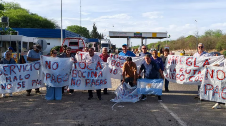 En Metán, anticipan reclamos casi diarios contra el telepeaje en la Ruta 9/34