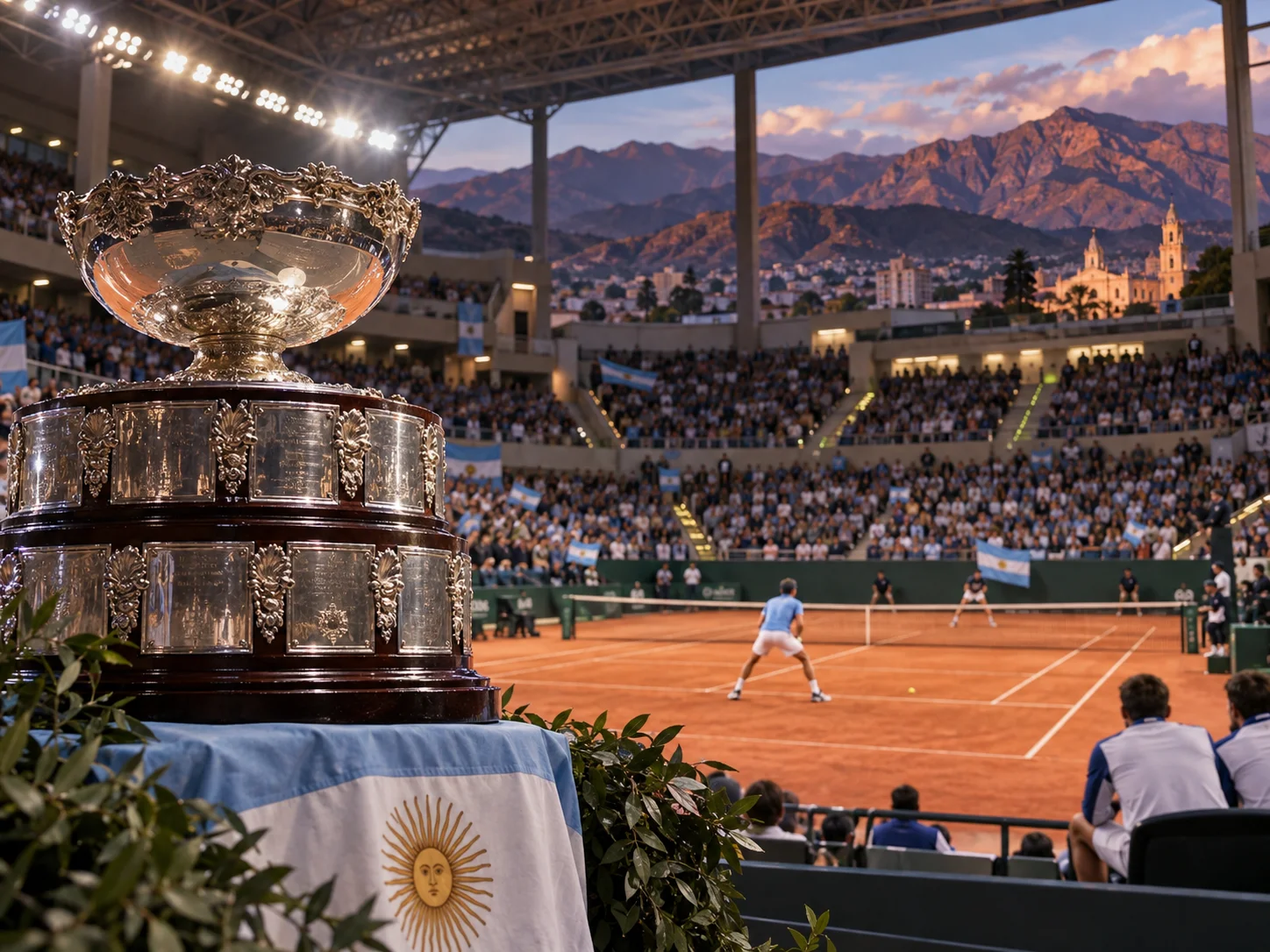 Salta busca recibir la Copa Davis en el estadio Delmi